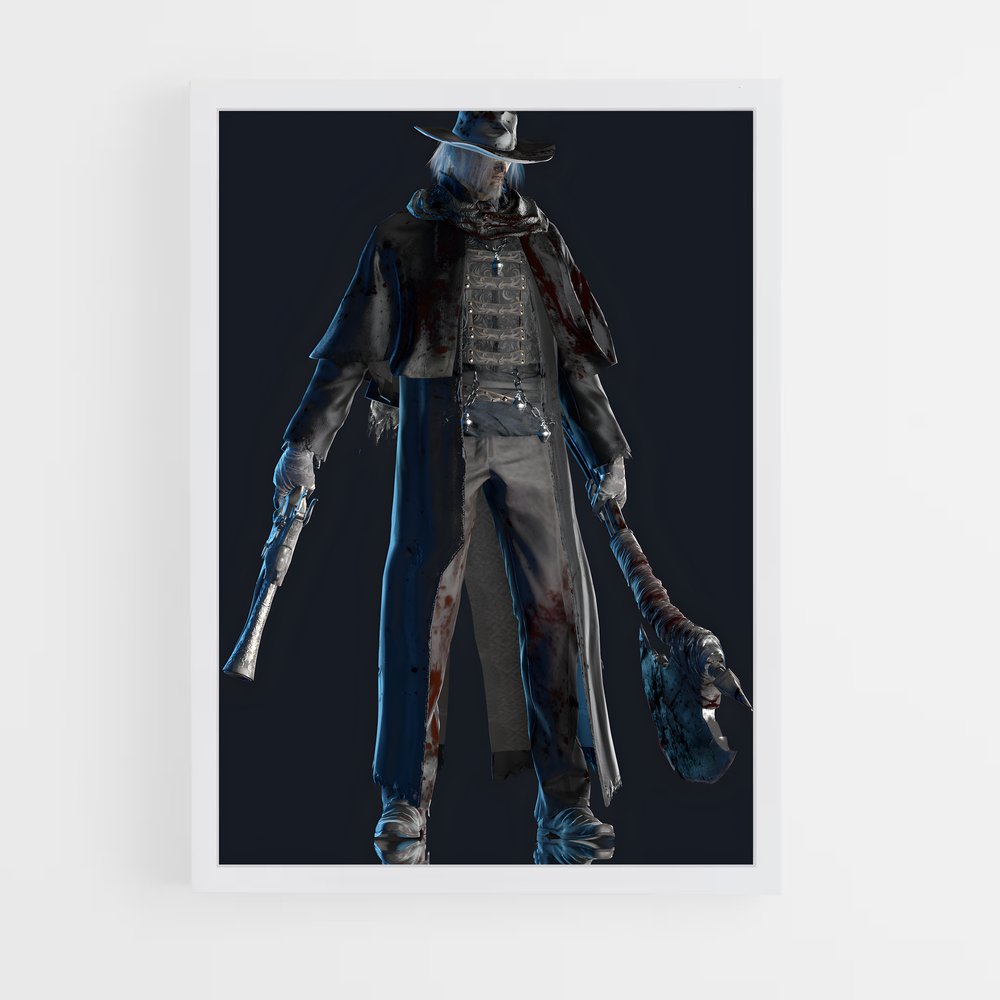 Poster L'Apocalypse de Gascoigne – affiche Bloodborne (vue 3)